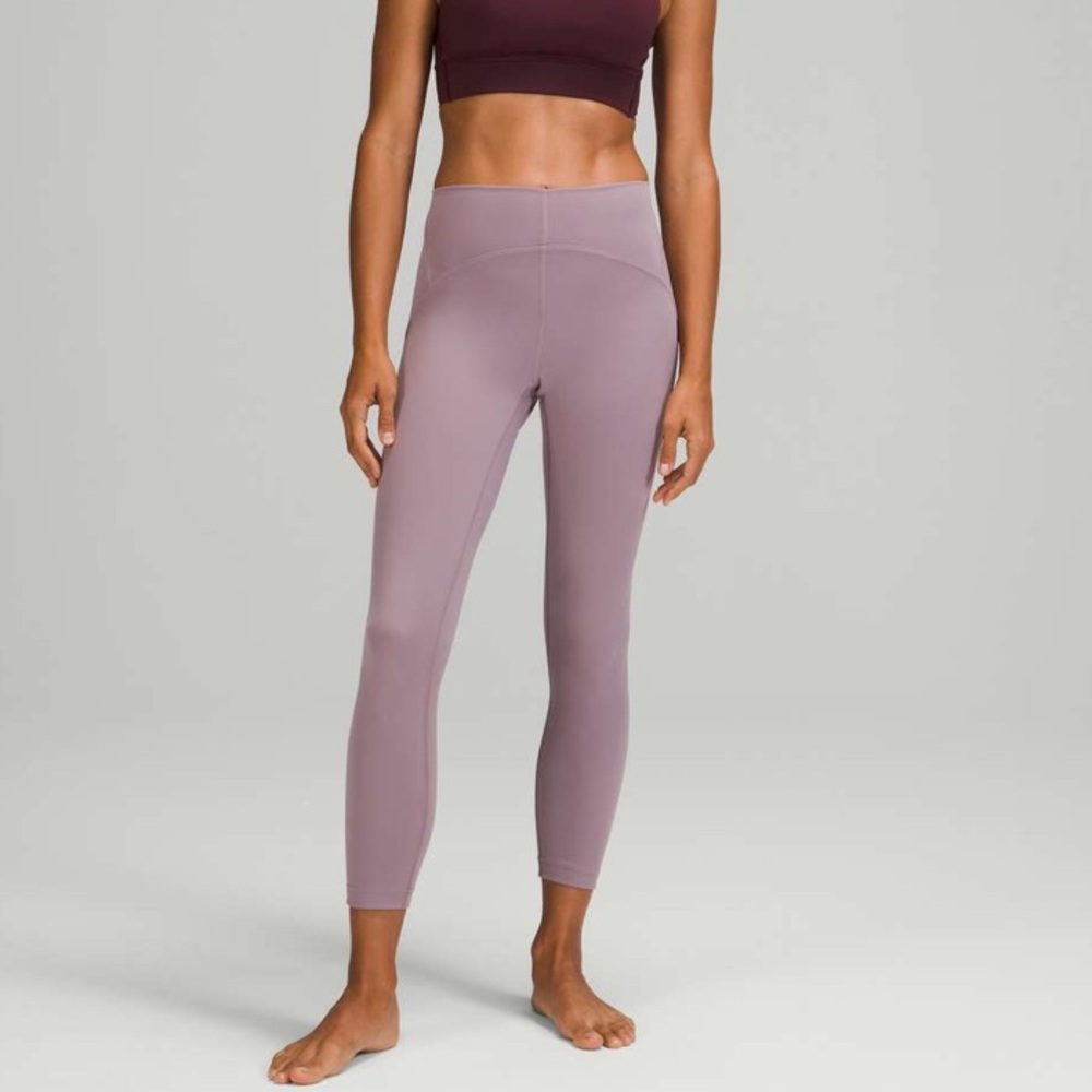 $118 Lululemon Instill High-Rise Tight 25" Violet Verbena Purple leggings‎ 12 - Picture 2 of 8